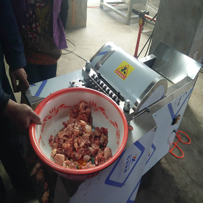Cina Otomatis Industri Mesin Pemotong Daging Beku Daging Beku Pemain Dadu