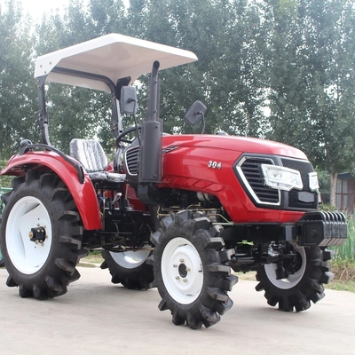 Pertanian Pertanian 4wd Berjalan Traktor Mini Dengan Aksesoris Hidrolik