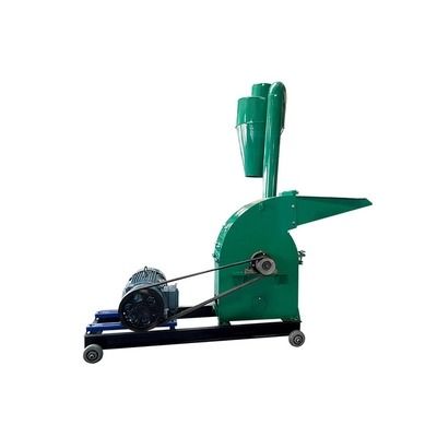 Kinerja Yang Baik Sawdust Straw Hammer Mill Dengan Saringan Cyclone Ukuran 6mm
