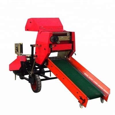 15hp Kecil Silage Baler Dan Mesin Pembungkus Mesin Diesel Tinggi 2.8m