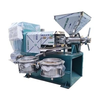 Mesin Press Minyak Kelapa Otomatis Stainless Steel Dingin Menekan Jenis Keluarga