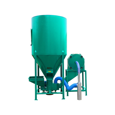 Mesin Pencampur Pakan Unggas 3kw Mini 1 Ton Pakan Mixer Anti Erosi