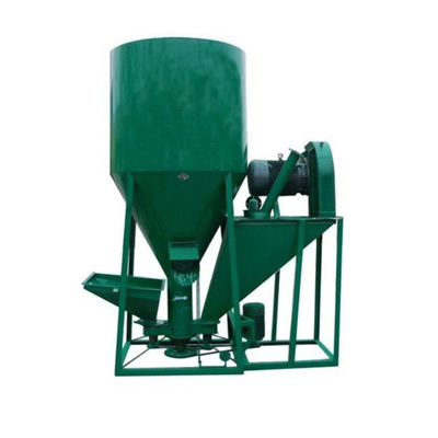 Pengaduk dan Penggiling Pakan Ternak Self Priming 0.5t/ Batch 1*1.5m
