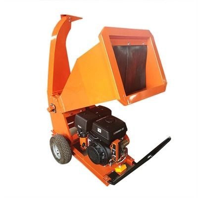 15HP 420cc Mesin Chipper Kayu Mesin Bensin 100mm Cutter Dia