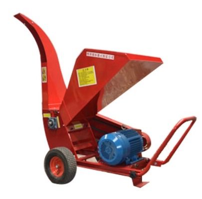 Mesin Penghancur Kayu Bensin Cabang Kecil Mobile Tree Shredder 13HP 390cc