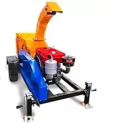Mesin Chipper Kayu 12.5ft Self Powered Pakan Hidrolik Tahan Pakai