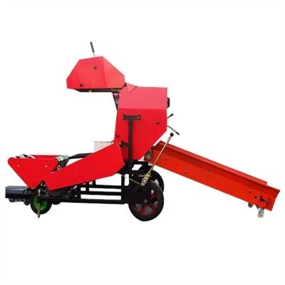 50 pcs/H Merah Hijau Silase Mesin Pengemas Halaman Rumput Baler 3 Lapisan Film