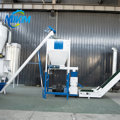 Jalur Produksi Pellet Umpan yang Efisien sepenuhnya Otomatis Untuk Peternakan Pabrik Pellet Umpan