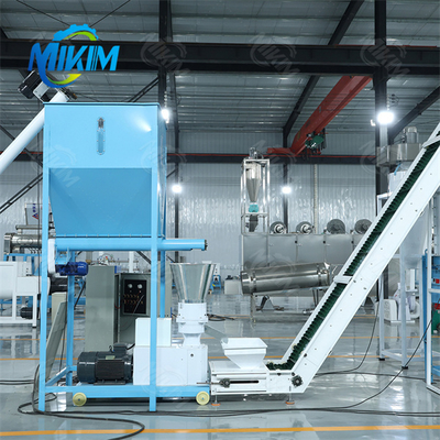 Granulator Mesin Pelet Pakan Unggas Hewan Kecil Biru 30kw 1200kg / H