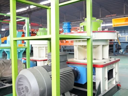 Lini produksi pelet bahan bakar biomassa