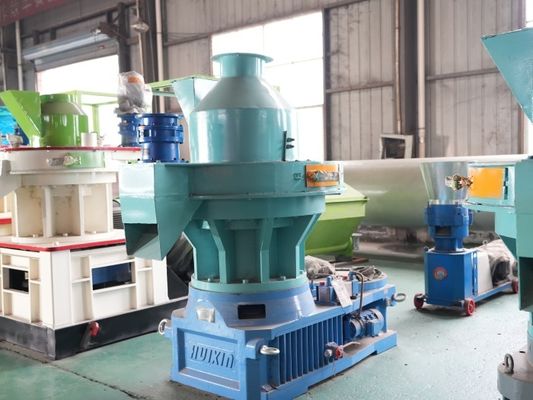 Home Small Farm Sawdust Wood Pellet Press Untuk Membuat Rumput Sekam Padi Biomassa