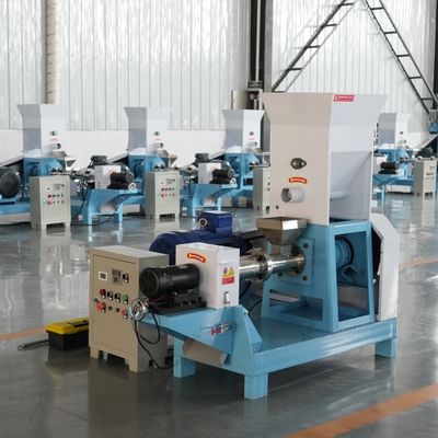 500kg / H Mesin Pembuat Pelet Makanan Ikan Kecil 2.2kw Daya Pemotong