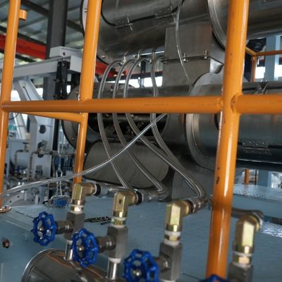 22 * 2 * 4m Lini Produksi Pakan Ikan Terapung Unggas 0,5 Sampai 6Ton / H