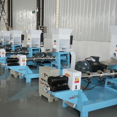 Mesin Pengekstrusi Pelet Pabrik Pakan Ikan Terapung Kecil Dengan Mesin Diesel