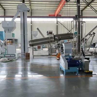 330kg Mesin Pakan Ikan Mini Extruder Makanan Ikan Otomatis 6mm 4mm