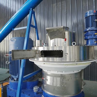 Industri Pembuat Pelet Kayu Biomassa Mesin Pelet Sekam Padi 22kw