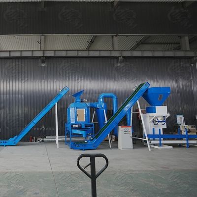 Jalur produksi pelet biomassa pelet biomassa sepenuhnya otomatis dan efisien