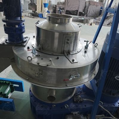 Mesin Pembuat Pelet Kayu Bahan Bakar Kayu OEM 100-4000kg / H Dengan Mesin Diesel