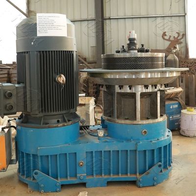 MIKIM Mesin Pelet Kayu Kecil Flat Die 15mm 20mm Dengan Filter Debu Tas