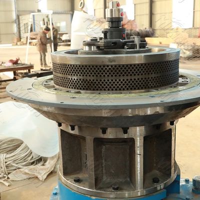 Flat Die Wood Pellet Mill Mesin Pembuat Pelet Kayu Dengan CE