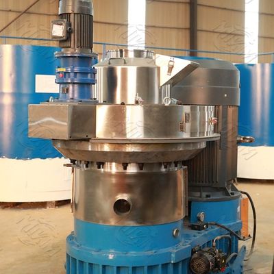Peralatan Lini Produksi Pellet Otomatis Jerami Biomassa Efisiensi Tinggi