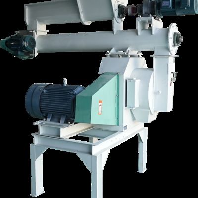 Peralatan Pengolahan Pelet Sekam Padi Makanan Hewan untuk Rumput Batang Kapas Pakan Kecil