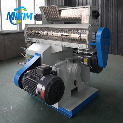 Pabrik Pelet Pakan Ternak Ayam Otomatis Kecil Flat Die Granulator