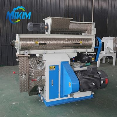 380Volt Mesin Pelet Pakan Unggas Mesin Pengolah Pakan Ikan Efisiensi Tinggi