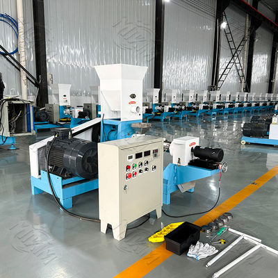 Fully Automatic Dog Pellet Food Processing Line PLC Controlled Extruder Making Machine for Fish