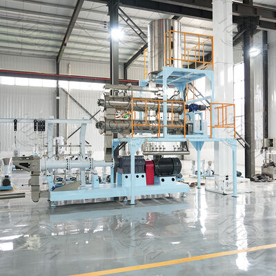 Dog Food Processing Machine PLC Controlled Stainless Steel Twin-Screw Extruder for Dry Pet Food Production Line