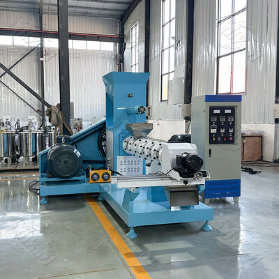 CE Single-Screw floating fish food extruder machine for sale— Used for Producing 2–12mm Fish/shrimp/pet Feed Pellets