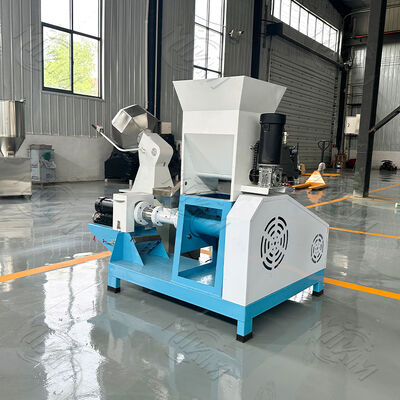 Grosir Harga Murah Rumah Tangga 5.5kw Single Screw Feed Ikan Pellet Processing Maker Mesin Jenis kering mesin pellet makanan anjing untuk dijual