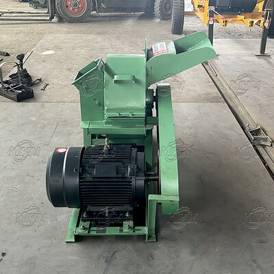 Pabrik Jual Langsung Sawdust Kecil Wood Crusher Budidaya Jamur Kelapa Husk Potongan Kayu Mesin Penghancur Kayu