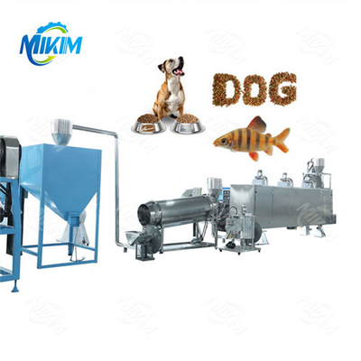 Jalur produksi pelet umpan otomatis sepenuhnya untuk kucing, anjing, dan hewan peliharaan