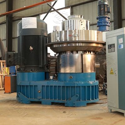 Kualitas Mesin Pelet Kayu Listrik Diesel Mill 3CR13 Paduan Logam Ampas tebu Residu Tembakau pabrik