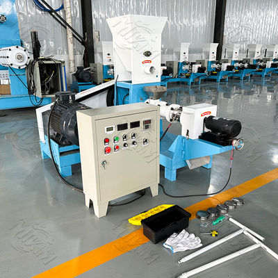 Otomatis Mesin Extruder Makanan Ikan Anjing Makanan Kucing Makanan Ikan Makanan Mesin Puffing Pengolahan Makanan Hewan