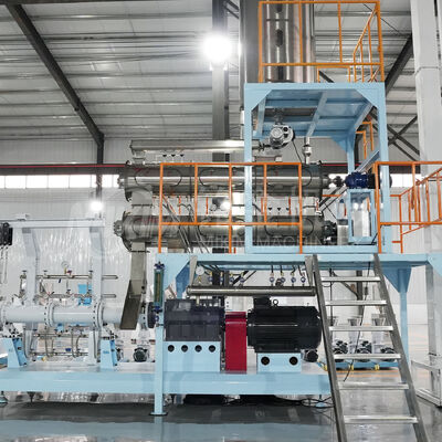 MIKIM Pet Food Line Manufacturer Twin Screw Extruder Mesin Extruder Pakan Ikan Pellet Pet Food
