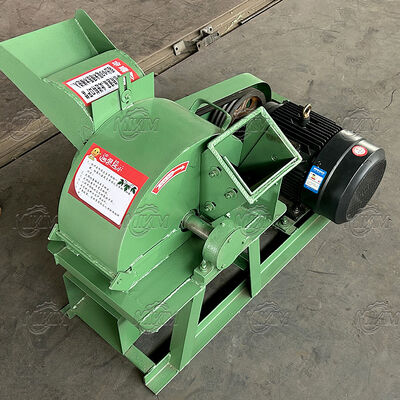 Multifunctional Wood Grinder Mesin serbuk sari dengan Diesel / Motor Listrik & Gear Kapasitas Tinggi Waste Log Crusher Crusher Chipper & Shredder Serbuk sari Hammer Mill