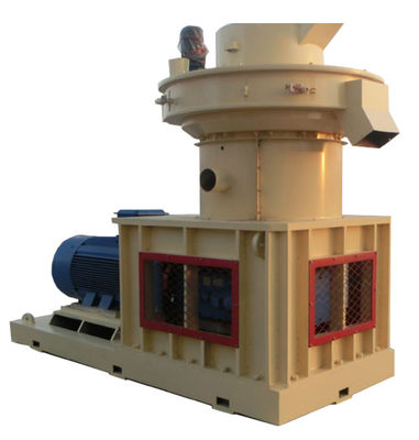 Kualitas Mesin Pelet Kayu Stainless Steel 4Cr13 Peanut Shell Grass Pellet Maker 0.8t/ H pabrik