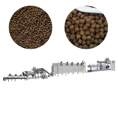 37kw 500KG / H Alloy Steel Double Screw Extruder Machine Pemanas Gas