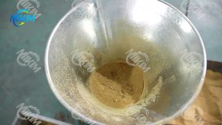 Uji coba mesin pelet pakan unggas