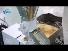 Uji coba mesin pelet pakan